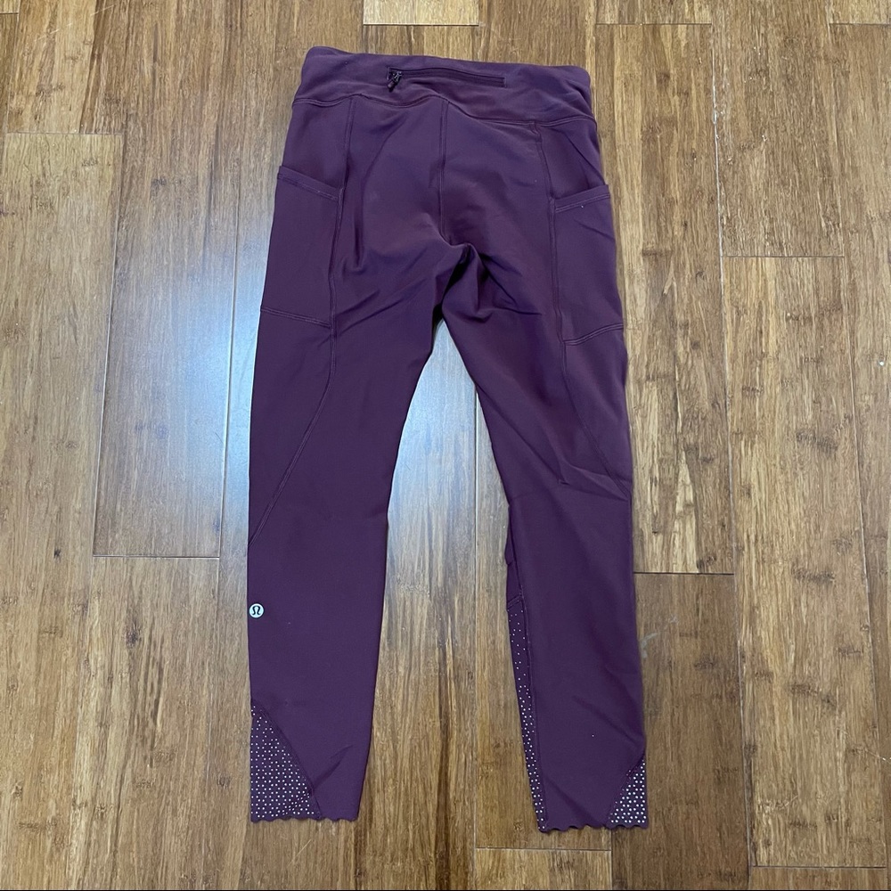Lululemon Tight Stuff Tight II 6 in Redwood - Picture 9 of 10